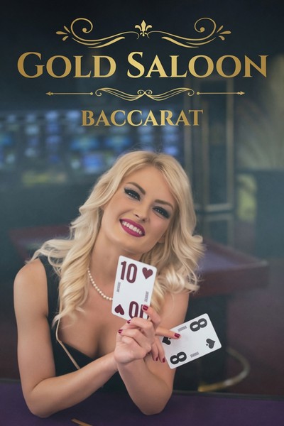 Gold Saloon Baccarat table shown at Betwest